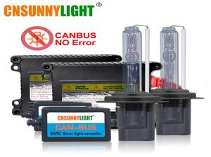 CNSUNNYLIGHT CANBUS Xenon HID Kit H7 H1 H11 faros sin error intermitente 4300K 6000K 8000K H4 9005 9006 880 H3 lámpara de xenón 5217903