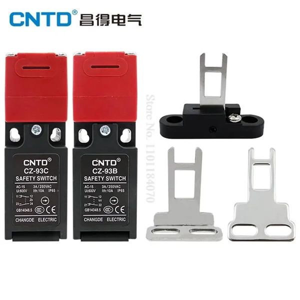 CNTD fin de course K1 K2 K3 haute qualité CZ-93C 1NO1NC sécurité porte interrupteur fin de course Micro interrupteur à clé CZ-93B 2NC 240108