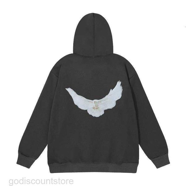 Co Named High Street Peace pigeonss Suéter de felpa suelto informal Sudaderas con capucha Hombres y mujeres a la moda