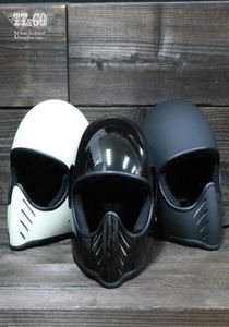 COTHOPSON MOTORCYLE CASHET Full Face Racing Moto Vintage Chopper Bike Cruise Spirit Rider Retro Ghost Helmets Casque Casco6185477