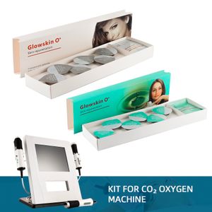 CO2 Bubble Oxygen Face Carbon Peeling Beauté Machine Accessoires Pièces Bright Revive Kit Oxygen Capsugen Capsules et Gel pour le rajeunissement de la peau du visage Blanchiment