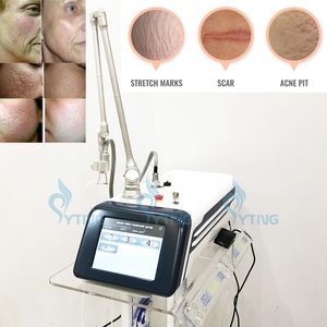 Co2 Fractional Laser Machine 10600nm Mole Scar Removal Resurfaçage de la peau Vergetures Enlèvement Vginal Serrage