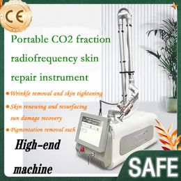 Máquina láser fraccional de CO2, rejuvenecimiento de la piel, 10600nm, cicatrices cosméticas de acné, estiramiento vaginal, matriz de puntos, radiofrecuencia