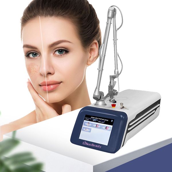 Laser fractionnel CO2 rajeunissement de la peau traitement de l'acné Laser fractionnel co2 pour les vergetures dispositif d'élimination des cicatrices
