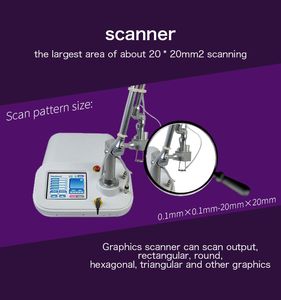 CO2 Laser Cutter vs RF Microneedling Stretch marks Verwijderen Schoonheid Machine 10600 Nm Sensor voor molverwijdering