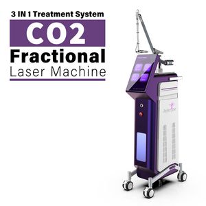 Machine Laser CO2 Tube RF en métal 100W, élimine les rides, l'acné, les vergetures, l'élimination partielle de la pigmentation, le resserrement vaginal, l'élimination des taches de lifting du visage
