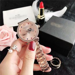 COA Het beste cadeau-horloge dameskwarts kijken buggy paar internet celebrity casual horloge luxe ontwerper horloges luxe horloge diamanten bezaaid horloge