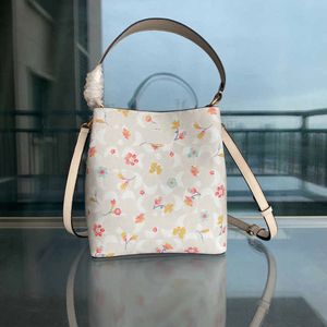 coabg Totes Designer Tas Dames Handtassen Dames Tote Bruin Dames Wit Lederen Portemonnee Schoudertassen Dames Grote Handtas Bloemenprint 230207