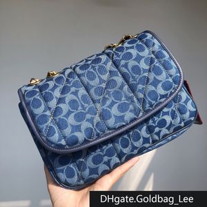 Bolsa de coache Madison hombro cruzbodos de cuerpo corderos de lana de moda