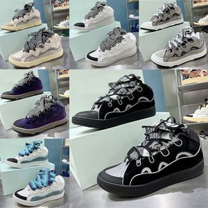 Chaussures de pain à lacets grossiers Couples décontractés Skate Shoate Designer de luxe Chaussures pour hommes chaussures pour femmes chaussures Fashion Sneakers Tailles 35-46 +