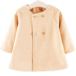 Manteau bébé fille garçons printemps hiver mélanges de laine veste vêtements infantile enfant en bas âge années de Noël Costume mélange vêtements vêtements d'extérieur 221130