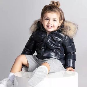Jas babyjongen ontwerper kleden kinderen jassen kleding jas fasie ontwerper klanten luxe met letters kap