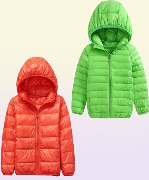 Marca de abrigo 90 Feather Light Niños Niños Niños039 Jackets de invierno Autumn Baby Down Fitness Outerwear5981973