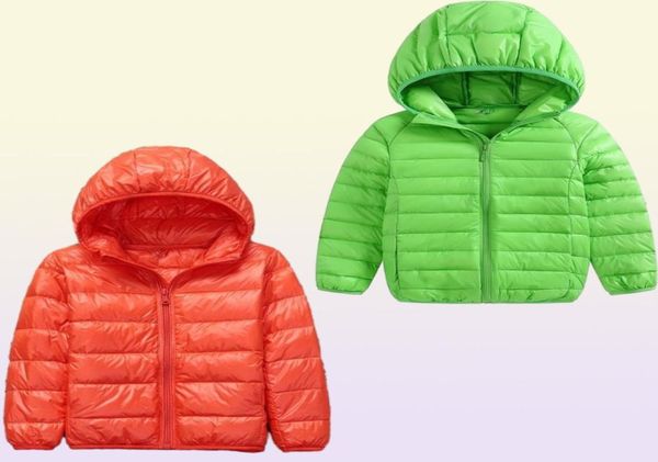 Marca de abrigo 90 Feather Light Niños Niños Niños039 Autumn Winter Jackets Baby Down Fitness Outerwear8103711