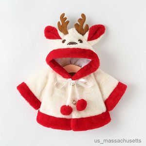 Manteau mignon en peluche pour bébé, veste chaude à capuche pour bébé fille de 0 à 24 mois, vêtements pour bébé de 0 à 24 mois, nouvelle collection automne-hiver 2023, R230912