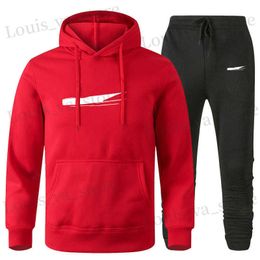 Coat Designer Tracksuit Fashion Mens Clothing 2-delige set Tech Fleece Hoodie +Pants Sweatshirt Basketball Sportswear Running Suit S-3XL T230814