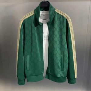 Coat Men's Trendy Instagram gestreepte honkbaljasversie Trendy Casual Sports Jacket Autumn/Winter Top Europese goederen
