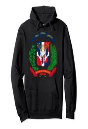 AND ALS REGELS REPUBLICA Dominicana Bandera Dominican Flag Pullover Hoodie unisex grootte S5XL met kleur Blackgreynavyroyal Blued8140935