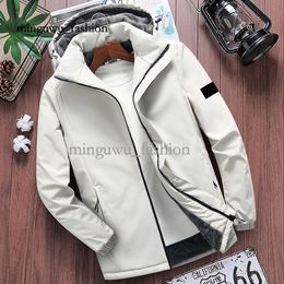 Coat Stones Chaqueta Monclair Chaqueta técnica Ropa Abrigo Cp Bolsa con inserción de costura lateral Chaqueta informal para hombres jóvenes Traje de otoño e invierno 351