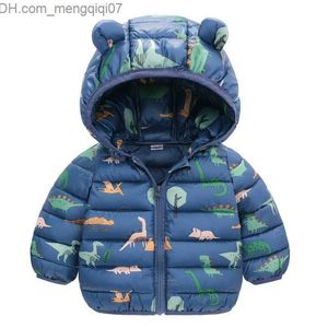 Jas Winter baby lichtgewicht jas meisje hooded kinderjas meisje winddichte jas warm unisex jongen jas dikke jas Z230720