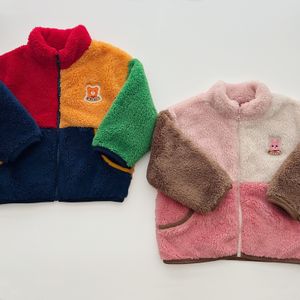 Jas winterkleding voor meisjes kinderen warm aw22 jongens Japanse dubbelzijds suede super zachte bont ritsjack 221130