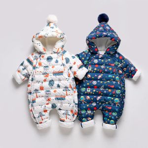 Mounds 2021 Baby Winter Snowsuit Cabinage Veste Duck Down Outdoor Clothes Notor Girls Gesting for Boys Kids Jumps Couss
