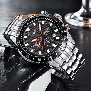 Coats Boyzhe Men Automic Mechanical Watch Multifunction Week Kalender display Waterdichte sportheren horloges Relogio masculino klok