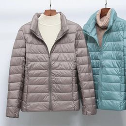 Mounds Down Jacket Femmes Coat Autumn Hiver 2022 Vestes de printemps pour une parka matelassée chaude et léger 2021 Femme Ultralight Hotted