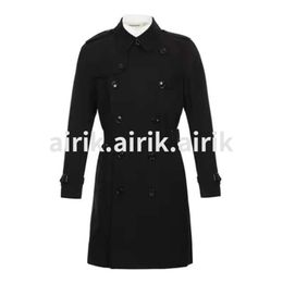 Jassen Luxe Designer Trenchcoat voor heren Luxe trenchcoat Winterjas Modieus Heren en dames Waterdicht Ademend Paar Lang Coa