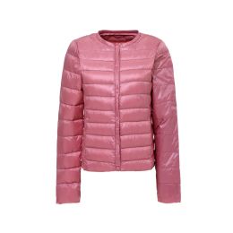 Jassen Ultra Licht Donsjack Dames Snoep Kleuren Opstaande Kraag Effen Parka Winterjas Campera De Pluma Mujer Jaqueta Feminina JK700