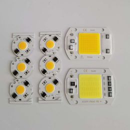 Cob LED Light 220V 10W 50W 20W 30W 3-9W rechthoekige chip voor Spotlight No Need Driver Diy Led Flood Lamp Y27 32