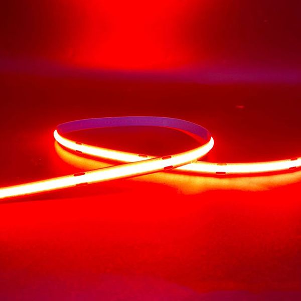 COB LED Ltrings Lights 320led/meter Holiday Super Bright Flexible12V LED Strip Tape DC24V Gabinete Hogar Proyectos de iluminación de bricolaje (fuente de alimentación no incluida) usalight