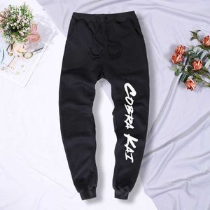 Cobra Kai Fashion Street Impression Hommes Pantalon Printemps Polaire Été Sweatpant Poche Casual Oversize Pantalon Confortable Pantalon Unisexe Y0927