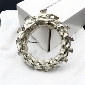 Bracelet en os de serpent Cobra, chaîne de quille, Style classique, mode rue Hip Hop Tide, marque de bijoux pour hommes, accessoires 223q