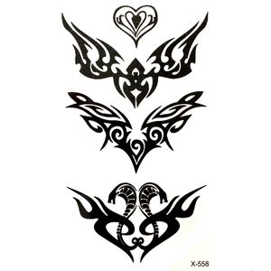 Cobra Waterdichte Tijdelijke Tattoo sticker voor mannen en vrouw Snake tatuajes adesivos para moto auto styling sticker fake tattoo