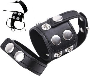 COQUE RONNE CORDAGE DE BONCTION AVEC LE CHASTITÉ RÉGLABLE CEINTURE CEINTURE SCROTUM SCROTUM RÉSÉRABLE BDSM SEX TOYS pour un jeu sensuel amélioré et intime