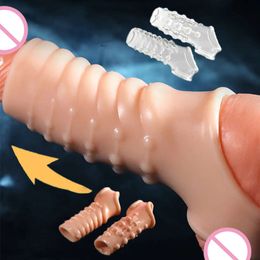 Pikring penis mouw penis vergroting granule clitoris g-spot stimuleren vertraging ejaculatie anale plug sexy speelgoed voor mannen sexy winkel