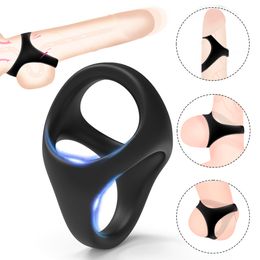 Cockring Sperma Vertraging Ejaculatie Penisvergroting Erectie sterker Voor Mannen sexy Speelgoed s Dick Gereedschap Aldults