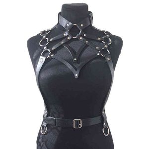 NXYCockrings 2020 nouveau BDSM Bondage cuir ceinture harnais jouets sexuels pour femmes adulte jeu tenue soutien-gorge jambe bretelles sangles jarretière érotique ensemble 1126 1126