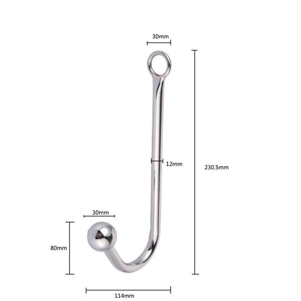 Nxy Cockrings Anal Juguetes Sexuales Anal 3 Beads Hook Ganchillo Clover Buttplug 1-3pcs Juguetes de juguete Juguetes Sexuales para Hombres Bolas Gay BDSM Manga 1123 1124