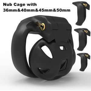 Cockrings Chastity Cage 3D Respirant Nub Air Cage Male Chastity Device HTV4 Haute Qualité Résine Pénis Anneau Cock Ceinture Adulte Sex Toy 230202