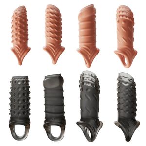 Cockrings Mâle Cristal Pénis Manches Extender Cock Ring Adulte Jeu Sex Toys pour Hommes Dick Agrandissement Retard Ejaculation Cage Gay 230824