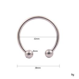 Nxy cockhings metalen roestvrij staal sperma lock ring volwassen sex producten alternatieve speelgoed flirt halve cirkel multifunctionele hoge kwaliteit 1125