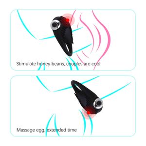 Cockrings Penis Ring Vibrator Cock Ring Clitoral Stimulatie Massager Seksspeeltjes Voor Man Clitoris Stimulator Paren 1124