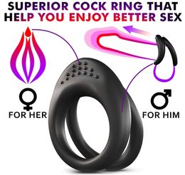 Cockrings SAMOX Penis Cock Ring para hombres Retraso Eyaculación Erección Sex Shop Juguetes Pareja Sextoy Penisring Hombre Dick Ampliador Anillos 221130