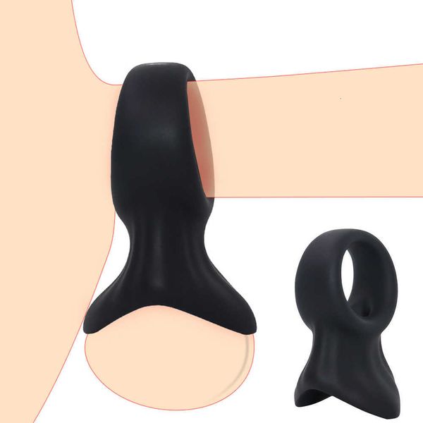 Cockrings juguete sexual Anillo para el pene Reutilizable Scrotum Bondage Cock Juguetes sexuales para hombres Chastity Cage Testicle Lock Tienda de productos para adultos