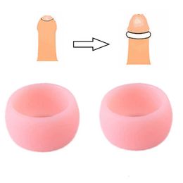 Cockrings seks speelgoed ringen seks pik speelgoed voor mannen voorhuid corrector paar vertraging ejaculatie penis erectie mouw man man kuiskooi winkelen