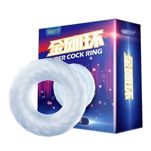 Cockringen Siliconen Mannelijke Erectie Penisring 3 Niveau Langdurige Training Vertraging Cock Ringen Mouw Speeltjes voor Mannen Product Shop