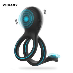 Cockrings Wireless Remote Control Cockring Vibrator Clitoris Stimulation Penis Ring Sex Toys for Men Male Cock Rings Goods Adults 230824