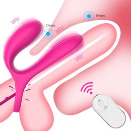 Cockringen Draadloze Afstandsbediening Penisring Vibrator Vertraagde Ejaculatie Cockring G-Spot Vaginale Stimulator Erotisch Speeltjes voor Paar 231027